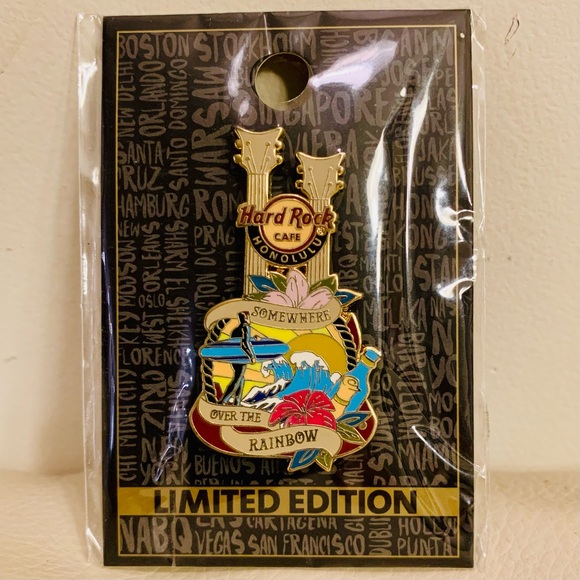 Hard Rock Cafe Honolulu Limited Edition Pin New Never Opened Authentic Hawaii - Picture 1 of 3